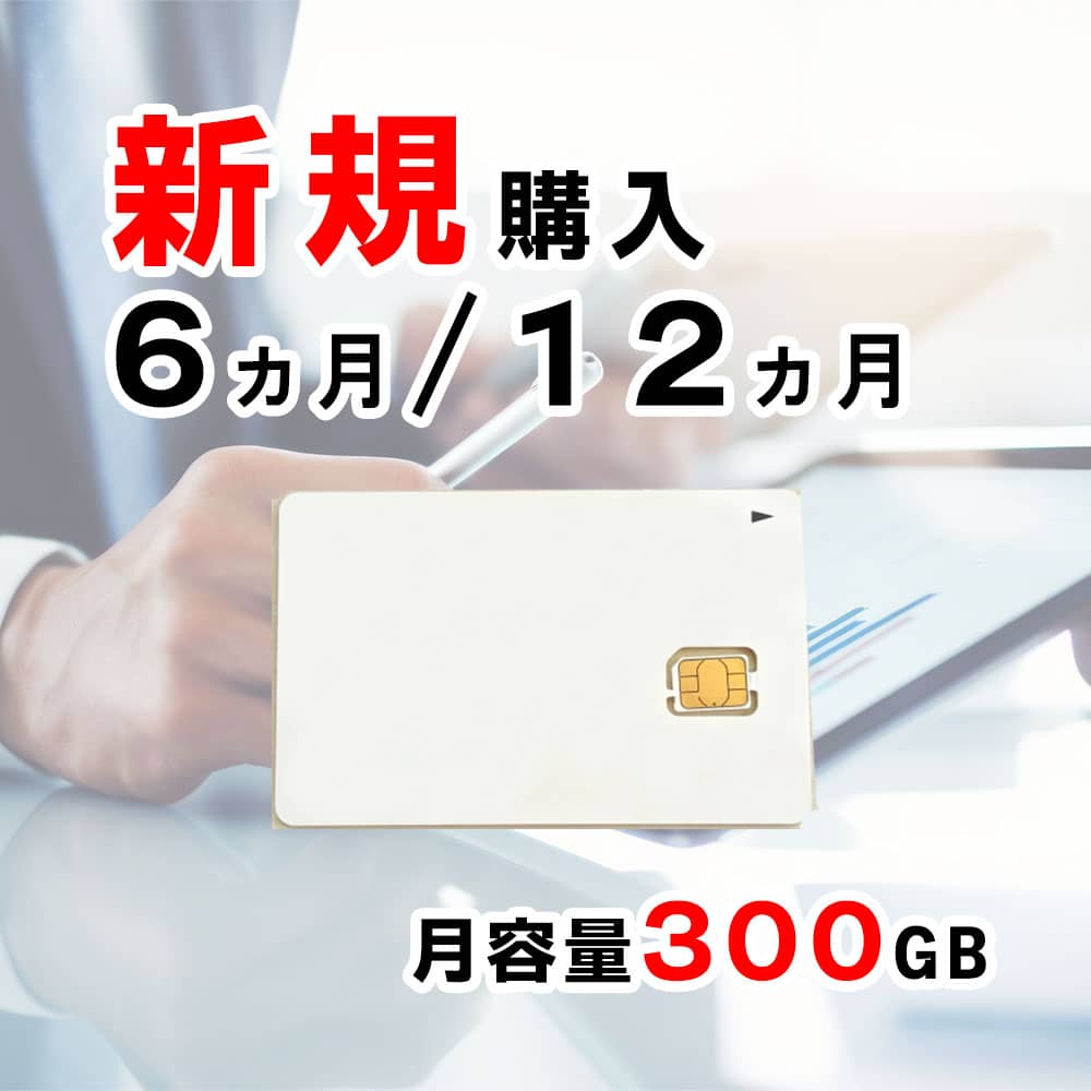 SIMカード 楽天 Rakuten モバイル 月容量300GB
